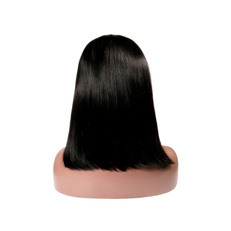 Headband Wig Human Hair Straight Wig - 图片 3